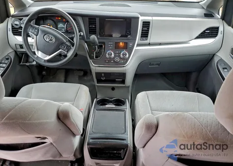 2016 Toyota Sienna Le from USA, damaged, VIN 5TDKK3DC4GS717856